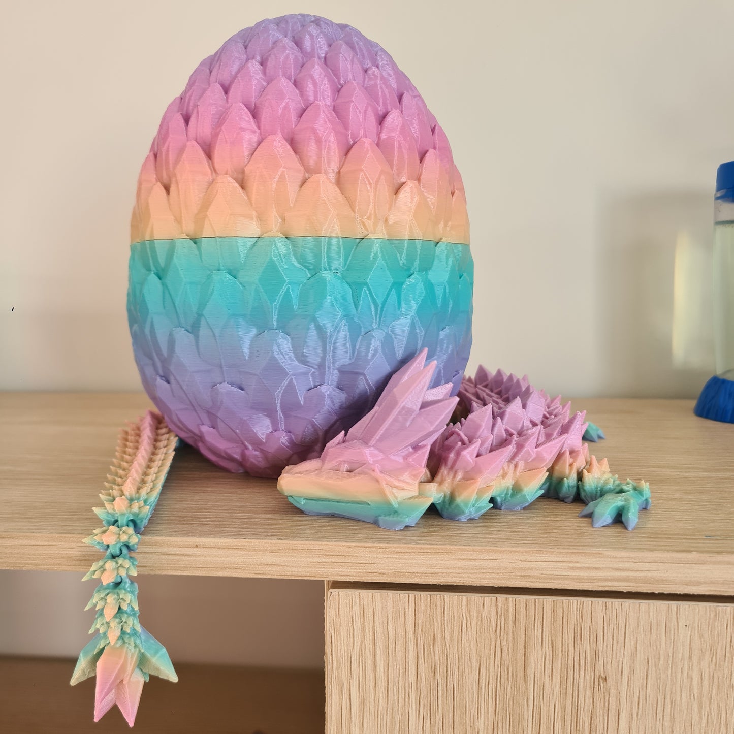 Large Dragon Egg + Crystal Dragon