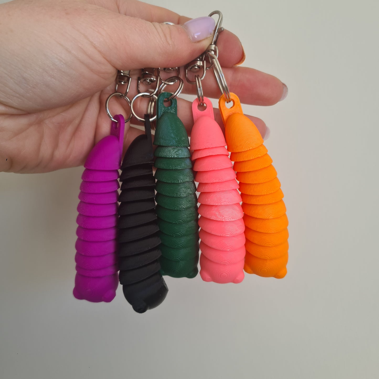 Caterpillar Keyring