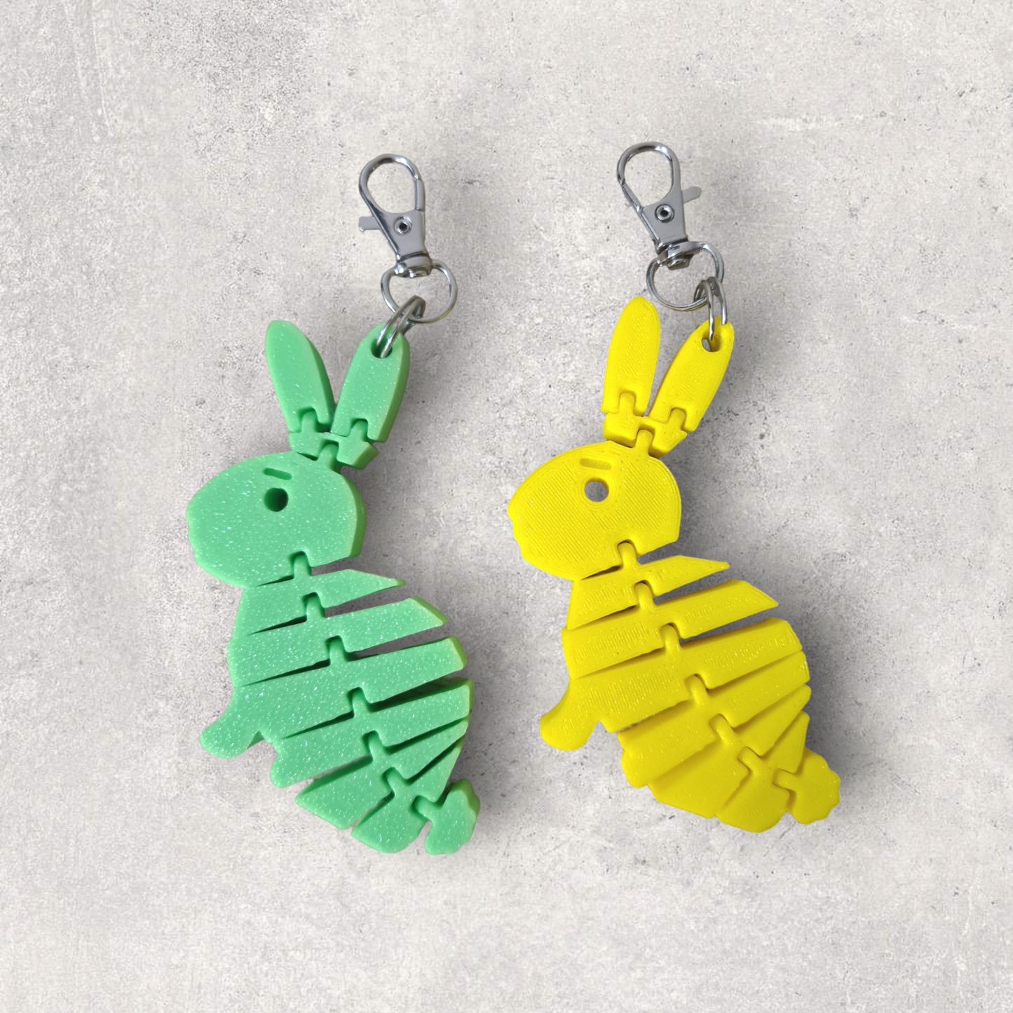 Flexi Rabbit Keyring