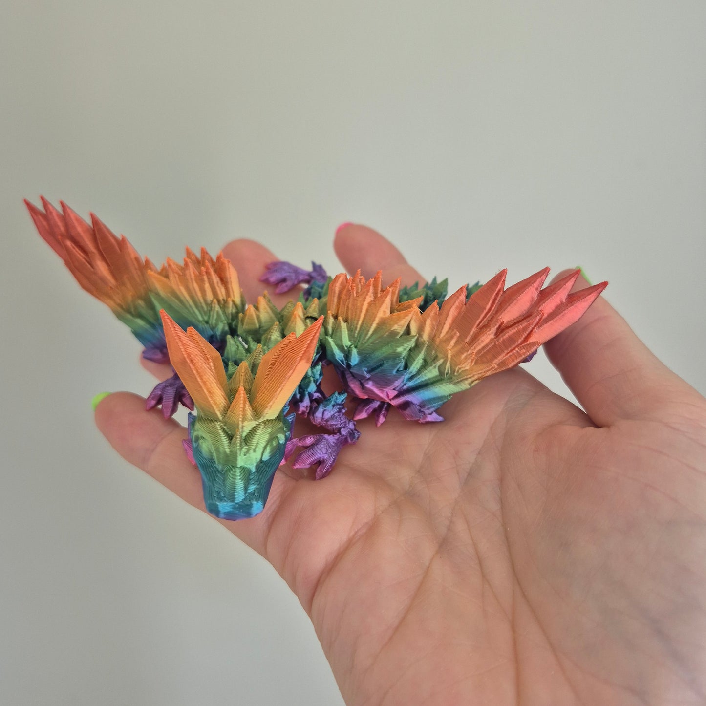 Crystal Wing Dragon - 14cm Mini