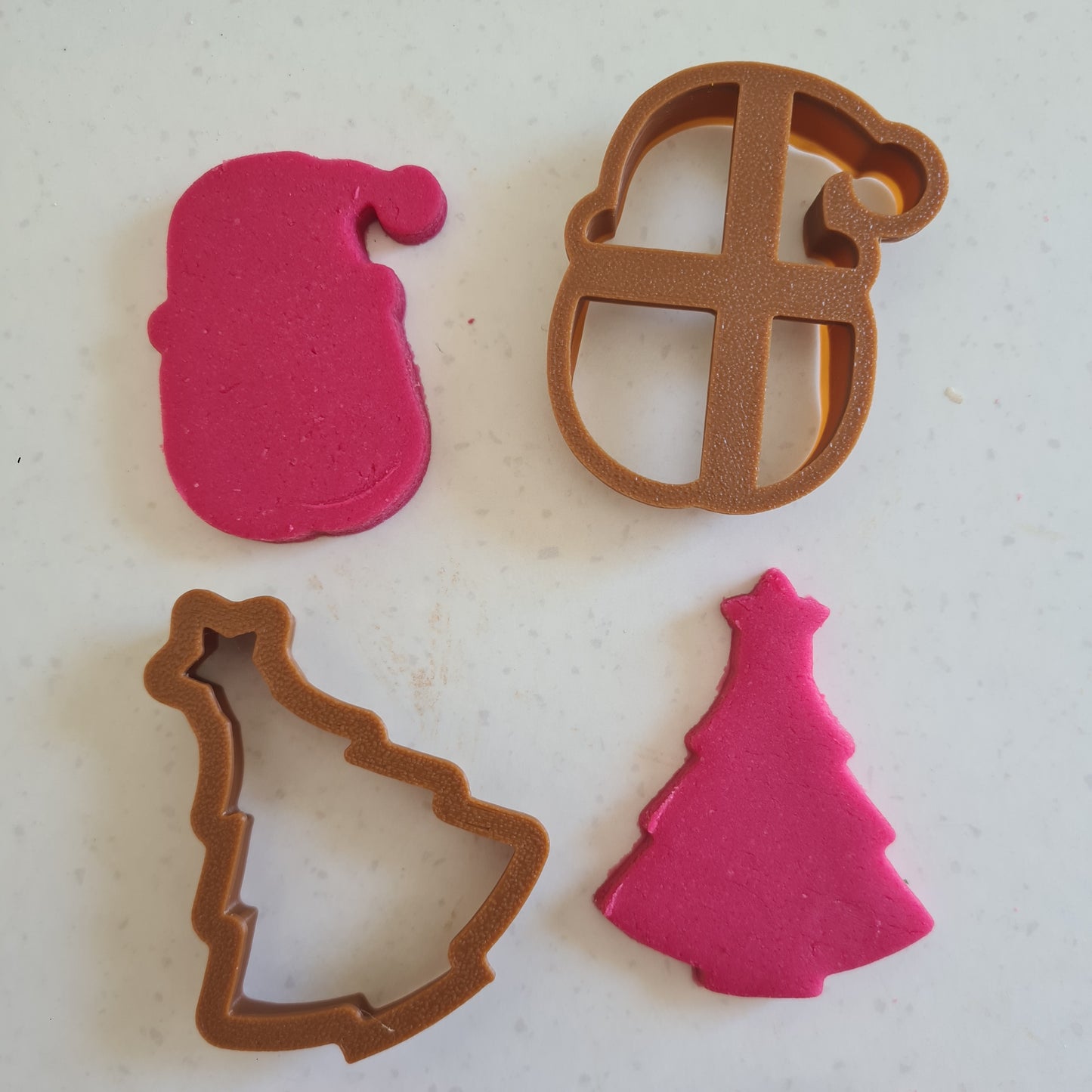 Christmas Playdough Cutters