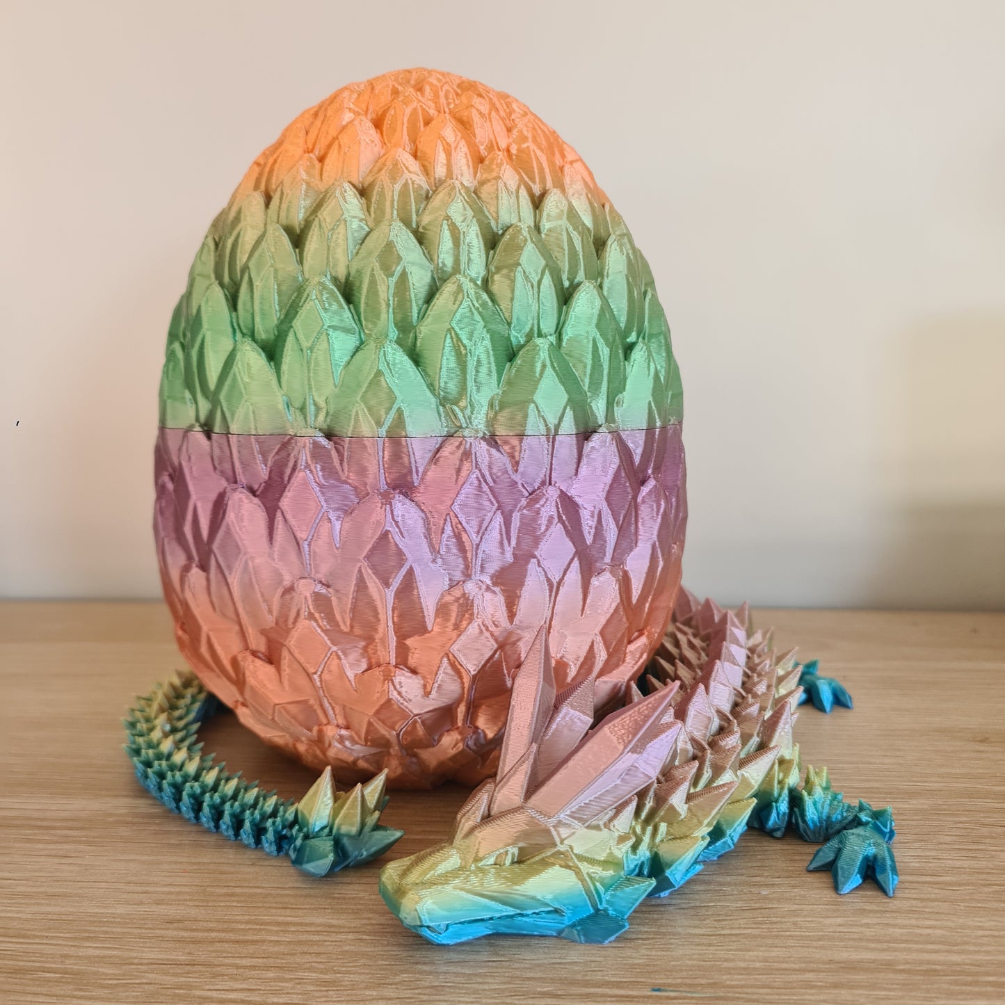 Large Dragon Egg + Crystal Dragon