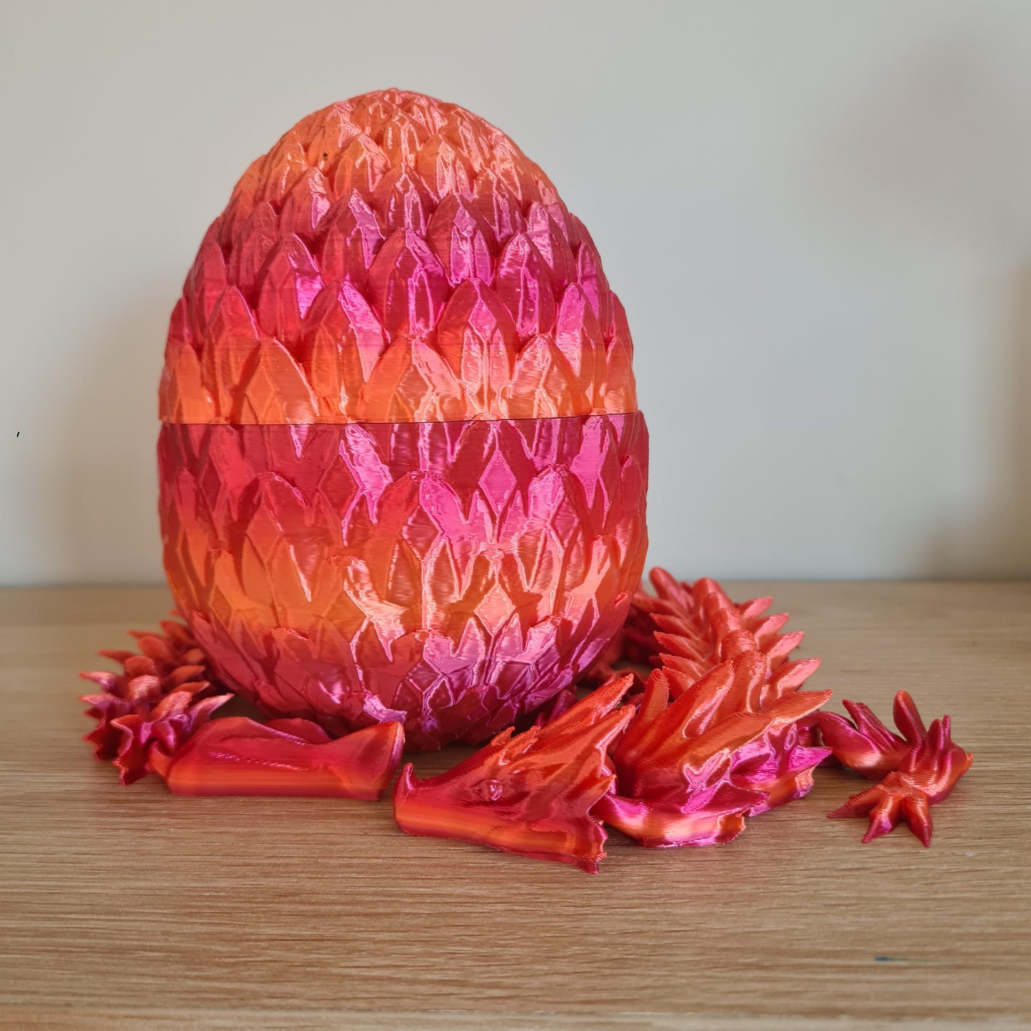 Medium Dragon Egg + Fire Dragon